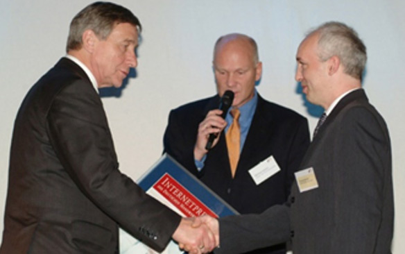 Preisverleihung Internetpreis 2004