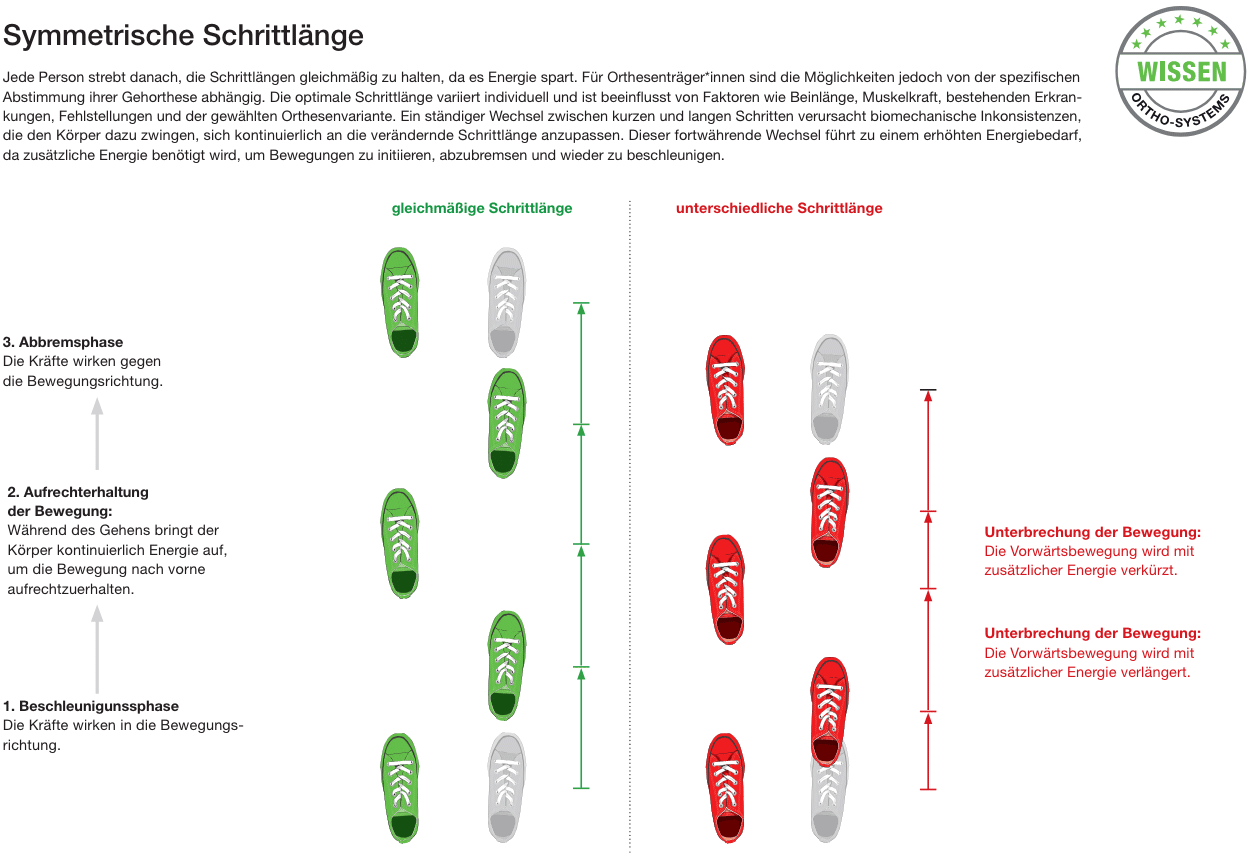 Symmetrische Schrittlänge und Gangeinleitung - Bild1