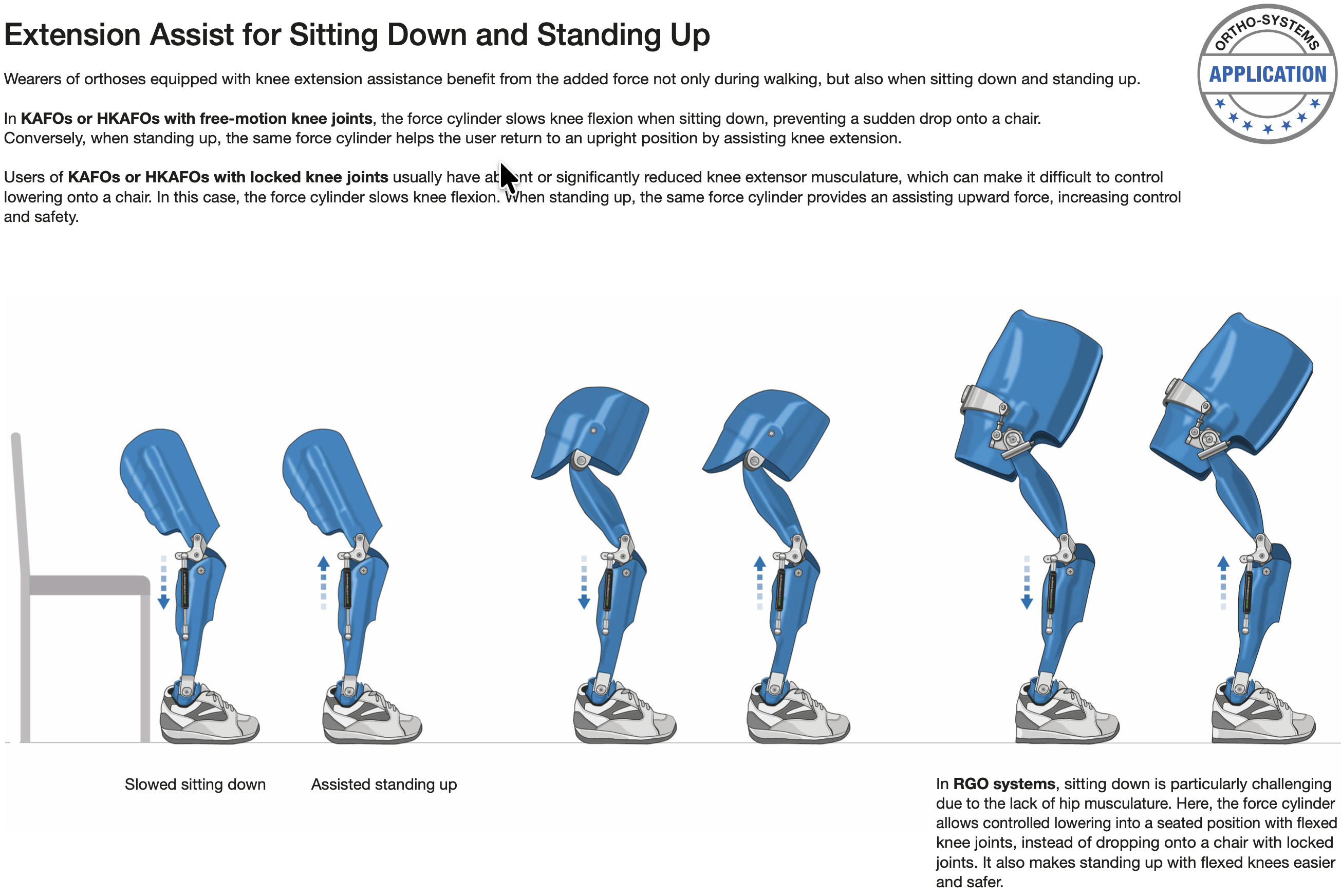 Knee Extension-Assist Applications - Image1