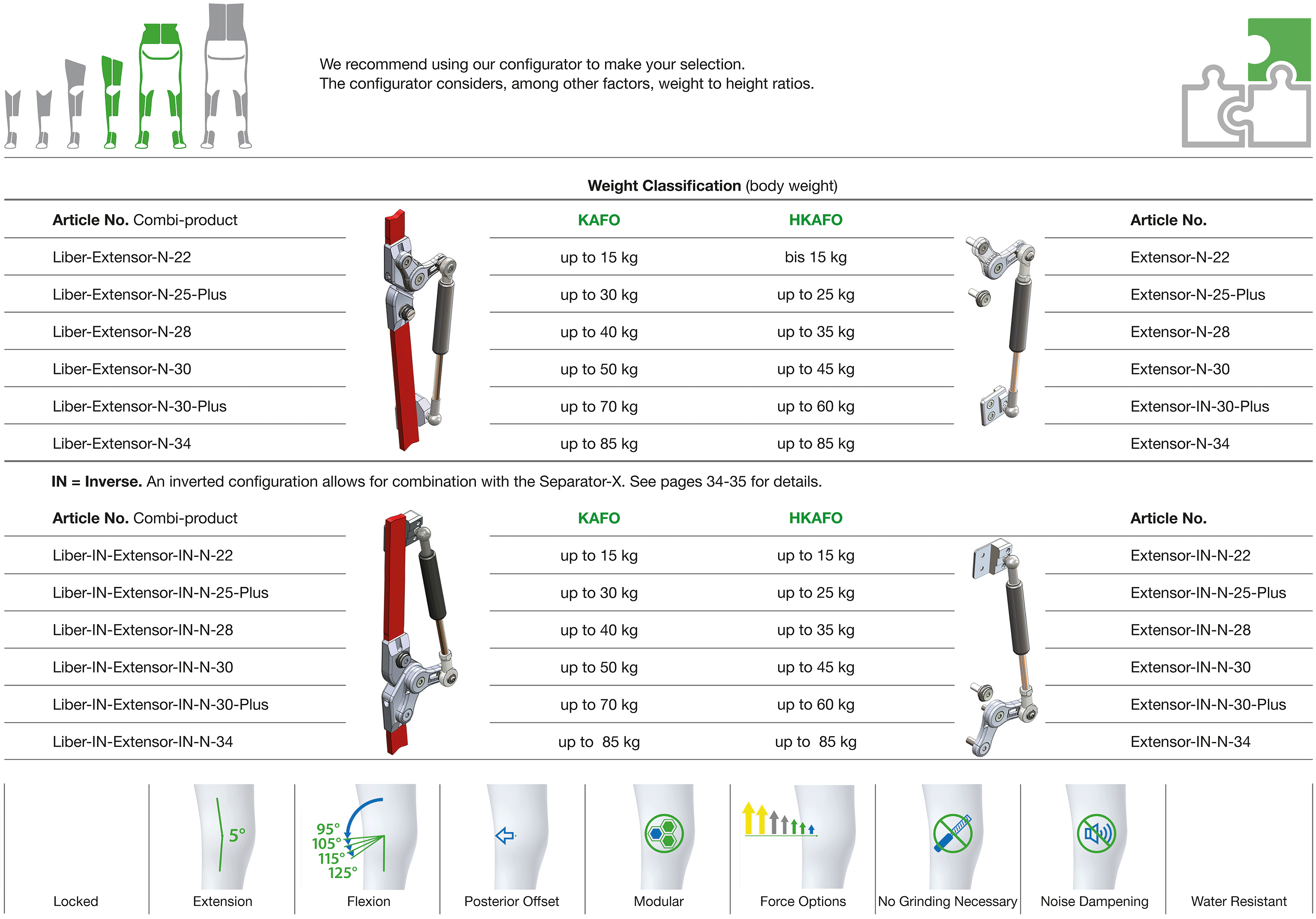 Liber-IN-Extensor-IN-N Classifikation