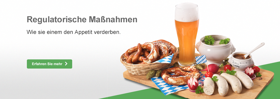 Banner Regulatorische Maßnahmen